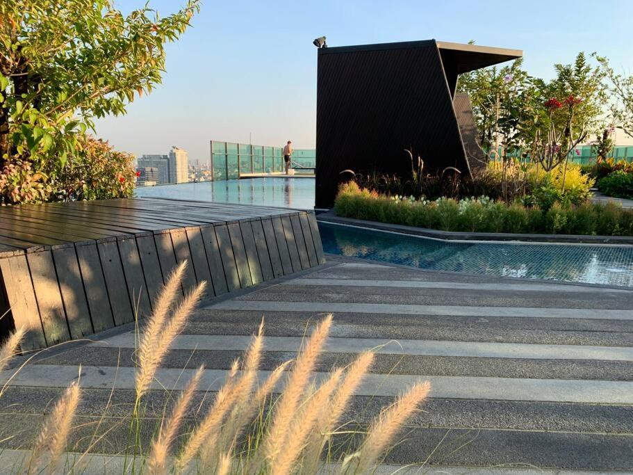 High Rise Luxury 1bed Roof Pool 2 Minmrt * Bangkok