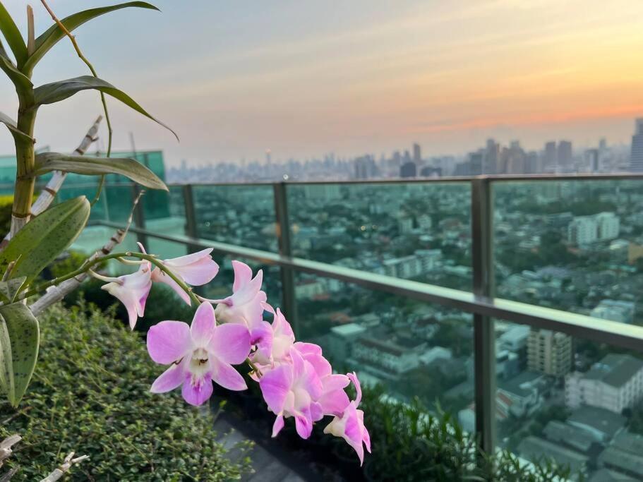 Apartemen High Rise Luxury 1bed Roof Pool 2 Minmrt Bangkok