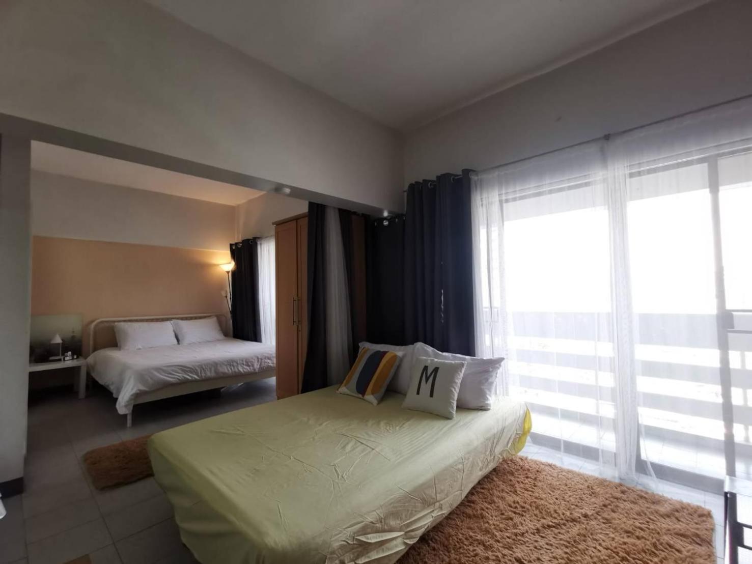 Cozy 1br Walk To Bts And Airport Rail Link Close To Malls T Apartemen
