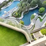 24Th Floor, Cozy Bangkok Skyline View Oasis 1Bed & 1Sofa