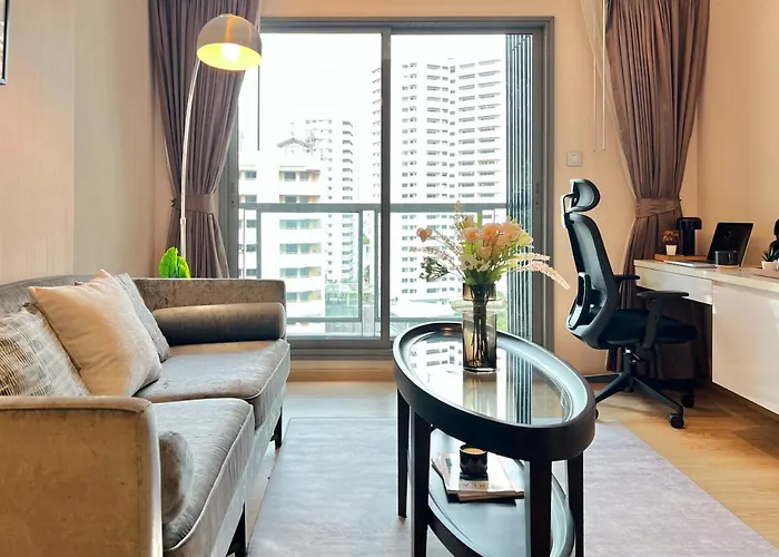 Stylish Modern 1Br - Ultra Fast Wifi - Bts Phrom Phong