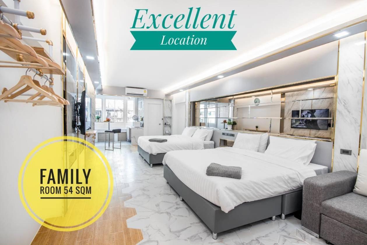 Family Hub Pratunam 6 Free Airport Pickup Min 3nights And 4adults Apartment