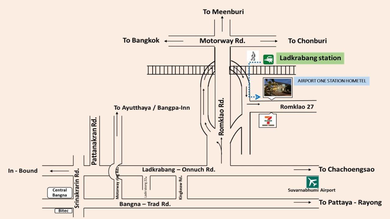 Airport One Station Hometel - Suvarnabhumi - Sha Extra Hotel Bangkok