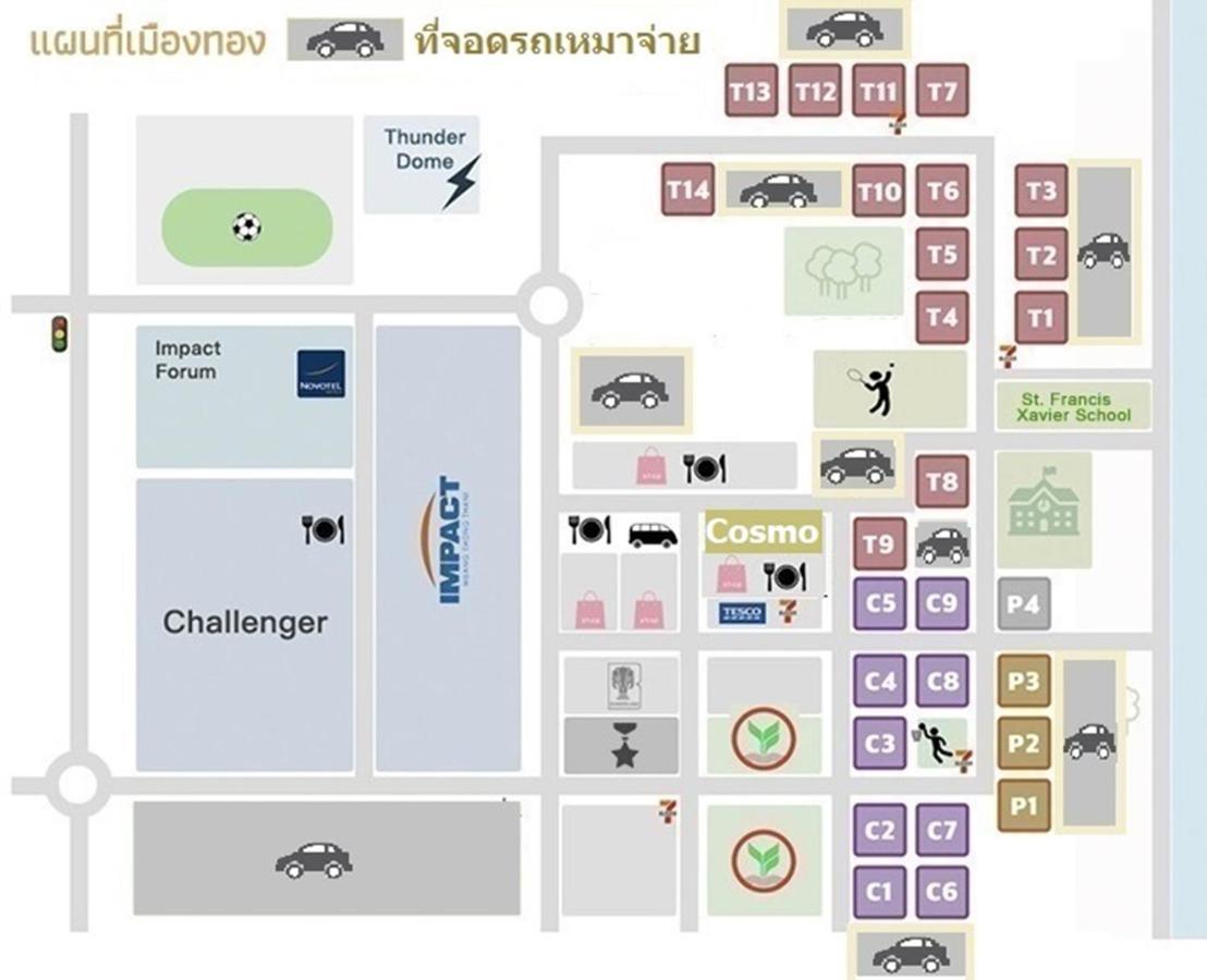 Popular Muang Thong Thani Near Impact Apartment *
