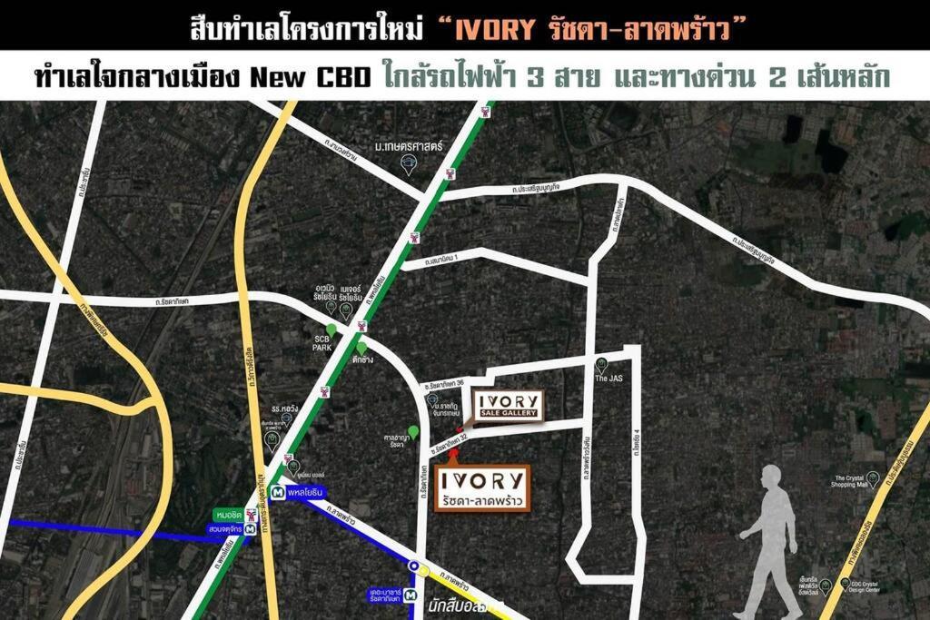 Apartemen Ivory Ratchada-ladprao Huai Khwang Night Market