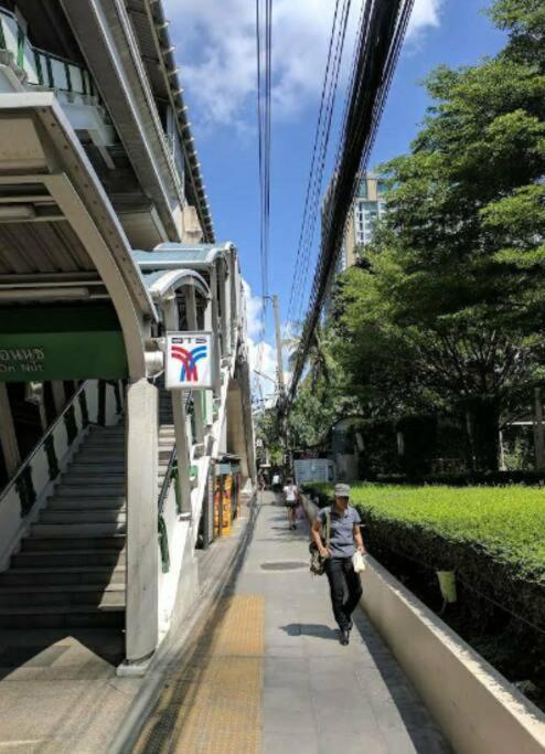 High-class 2bed Skyview Just 1-step From Bts Onnut Apartment *