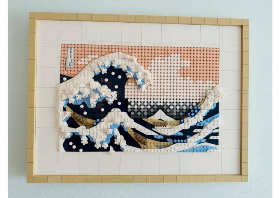 Apartment Serene In The Heart Of Bkk - The Great Wave *