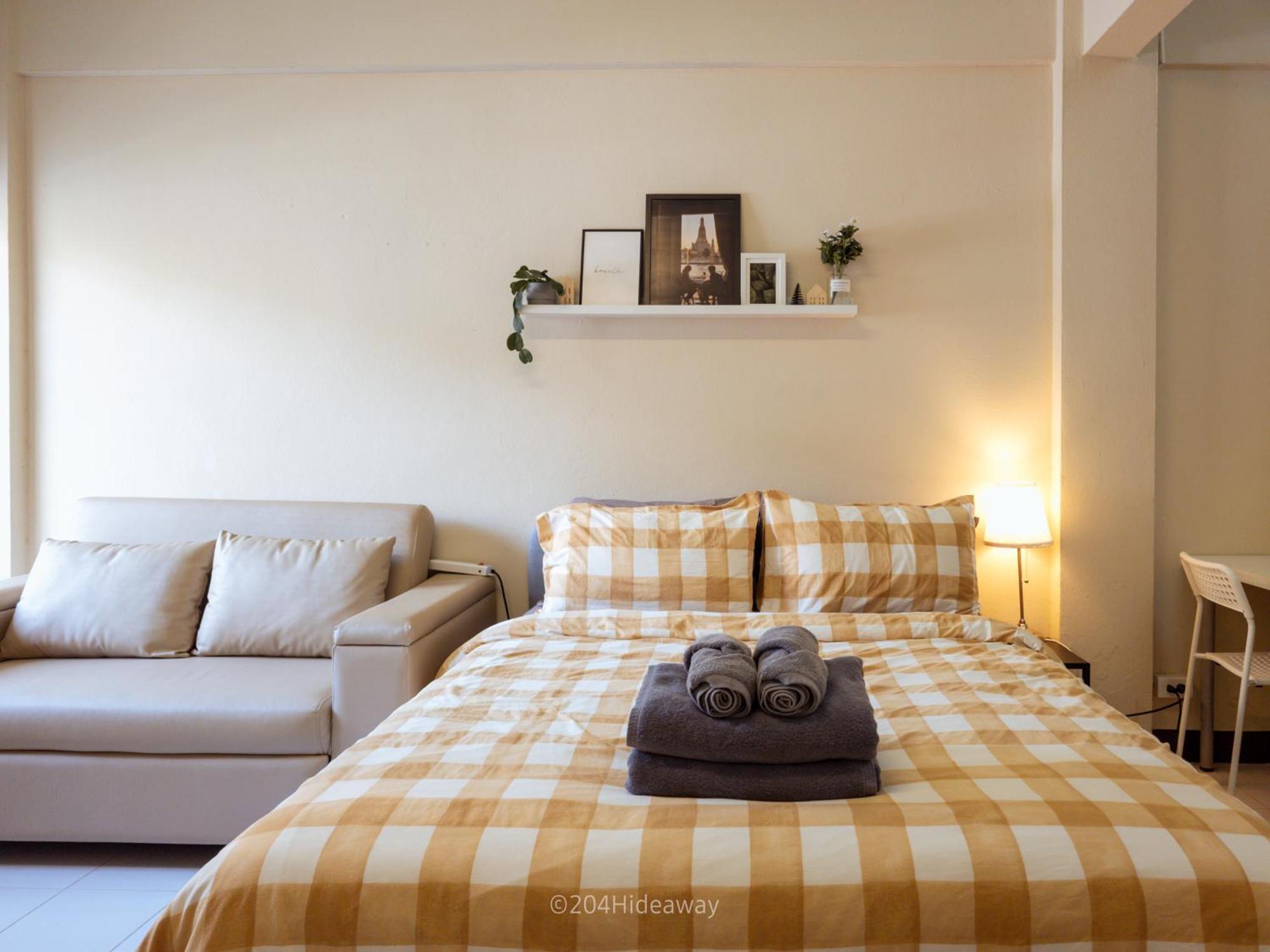 204hideaway-local With Street Food Only 15 Min Walk To Skytrain *