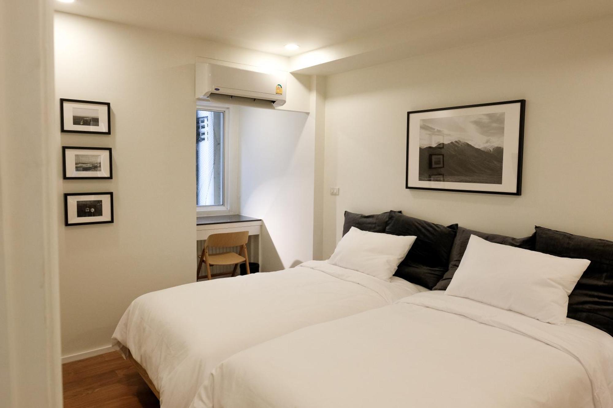 Apartment Upscale 3-bedroom 3-bathroom 1 Min To Bts Prompong *