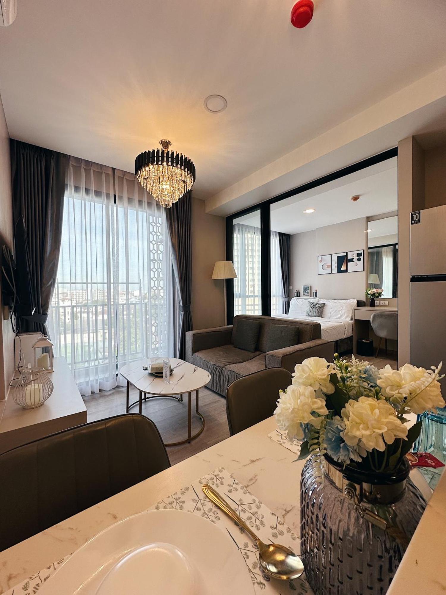 Maxxi Prime Ratchada - Sutthisan Near Jodfair Market Apartamento