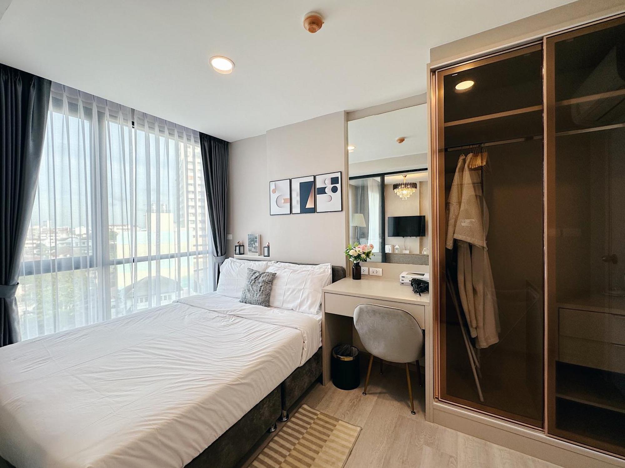 Maxxi Prime Ratchada - Sutthisan Near Jodfair Market Apartamento