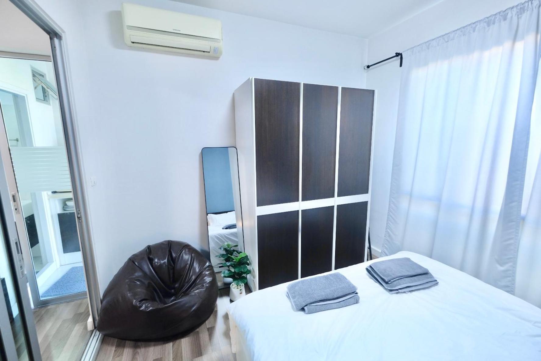 7min Bkk Airport - Free Pick Up - Malls Nearby Apartment
