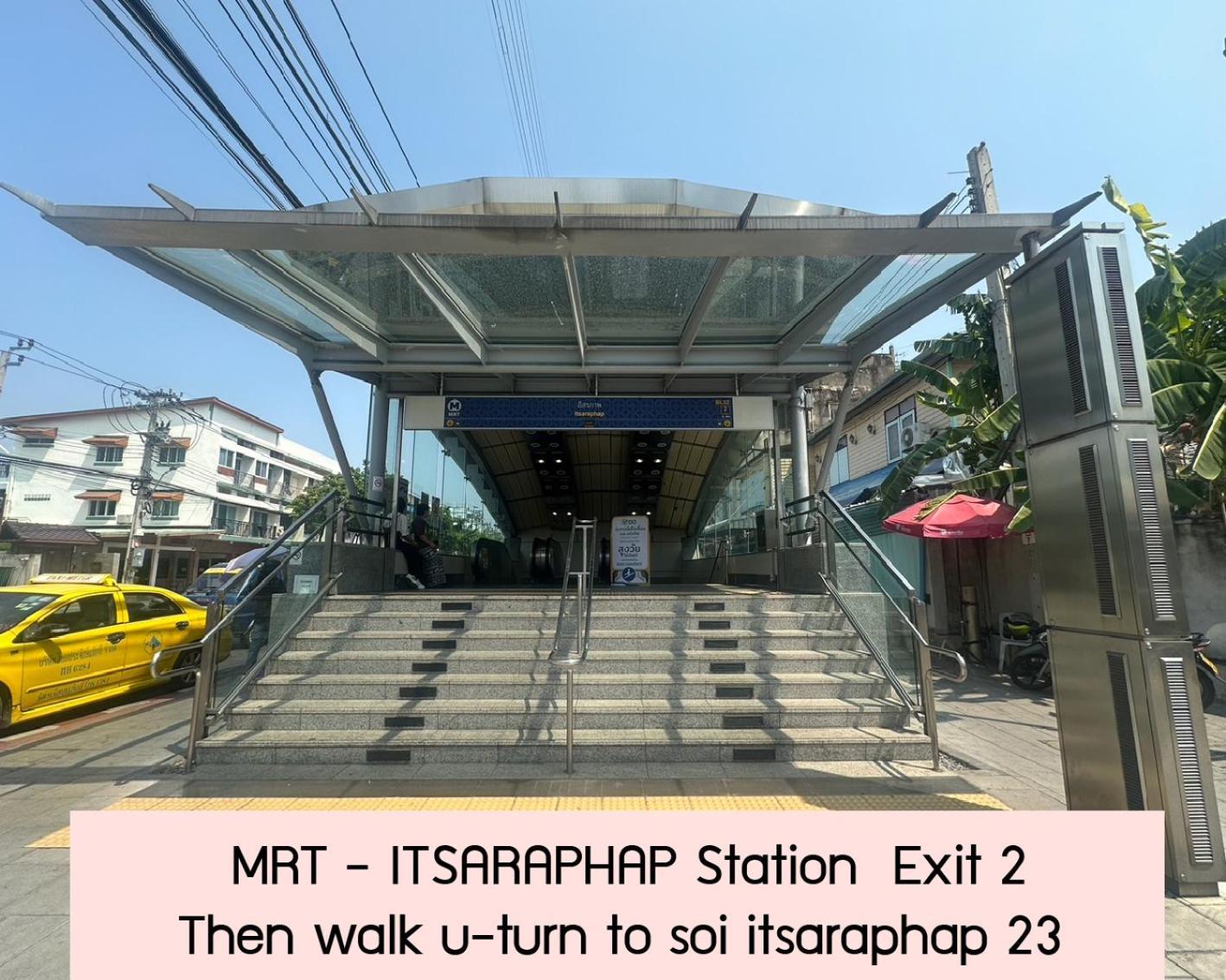 Hotel Achcha - Itsaraphap Mrt Station - Wat Arun