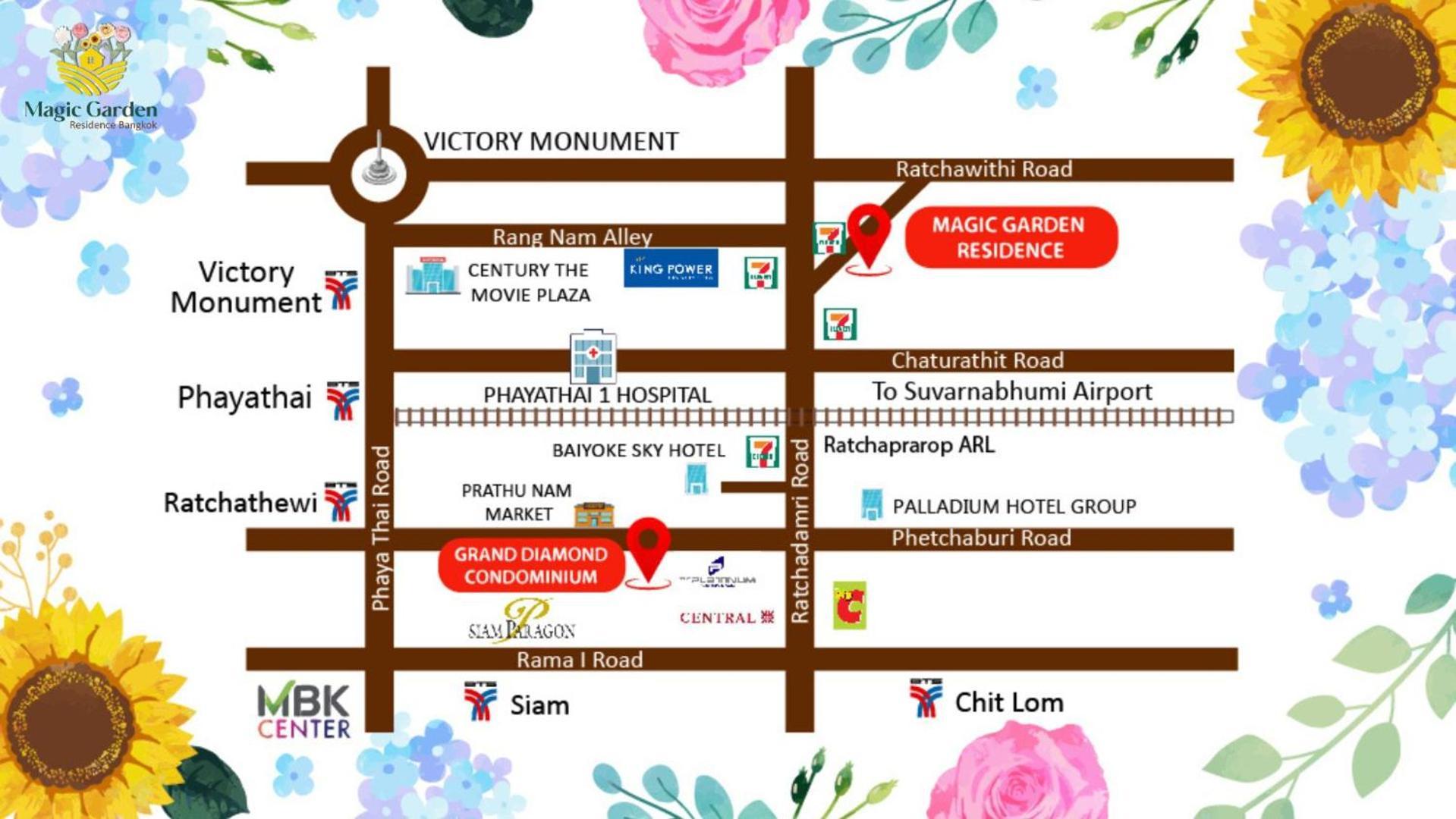 Magic Garden Accommodatie bij particulieren Bangkok