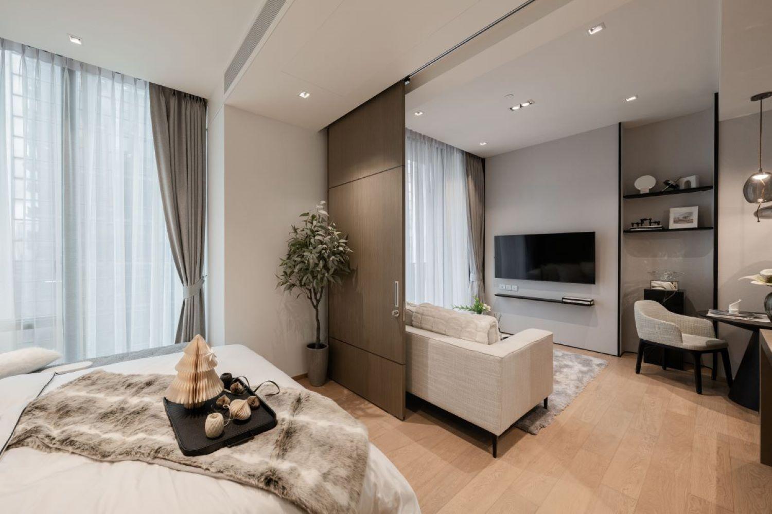 Ultra Luxury Large High Floor Nana Asok Bts Mrt Apartamento