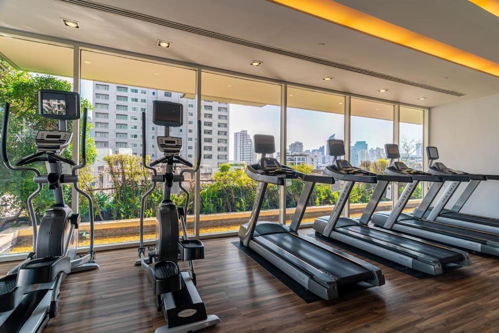 Thonglor Area 1 Bedroom Fastwifi Sauna Big Swimming Pool 38 Apartment Bangkok