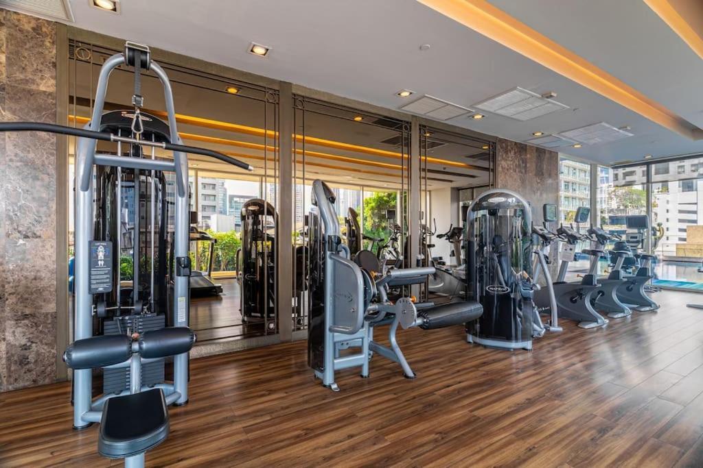 Thonglor Area 1 Bedroom Fastwifi Sauna Big Swimming Pool 38 Bangkok