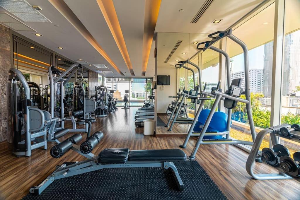 Apartment Thonglor Area 1 Bedroom Fastwifi Sauna Big Swimming Pool 38