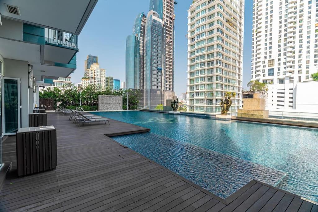 Apartment Thonglor Area 1 Bedroom Fastwifi Sauna Big Swimming Pool 38