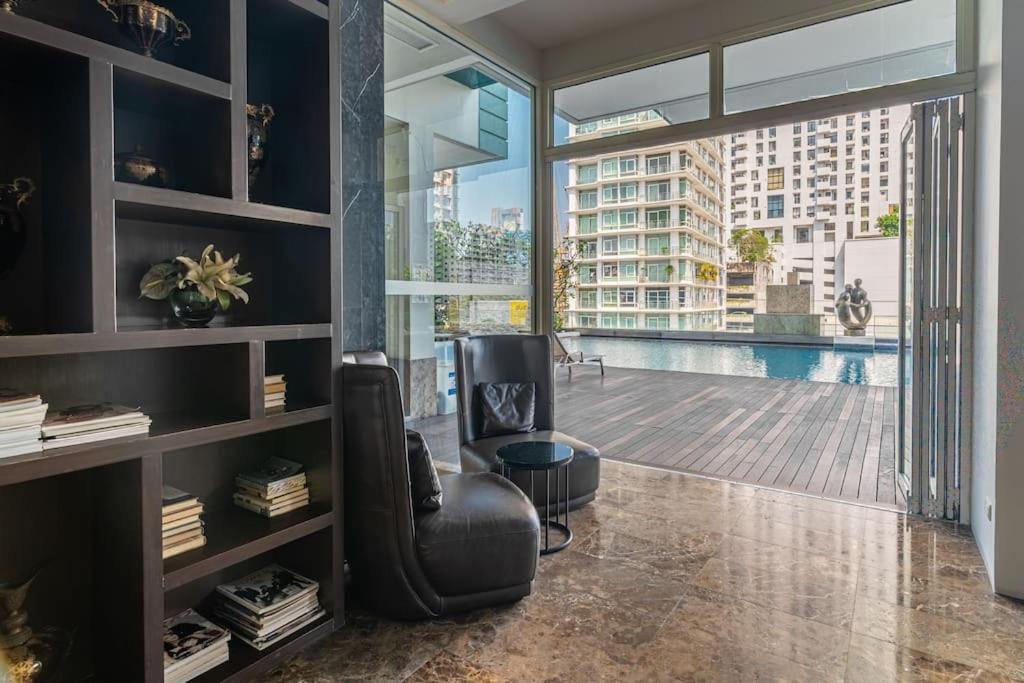 Thonglor Area 1 Bedroom Fastwifi Sauna Big Swimming Pool 38 Apartment Bangkok