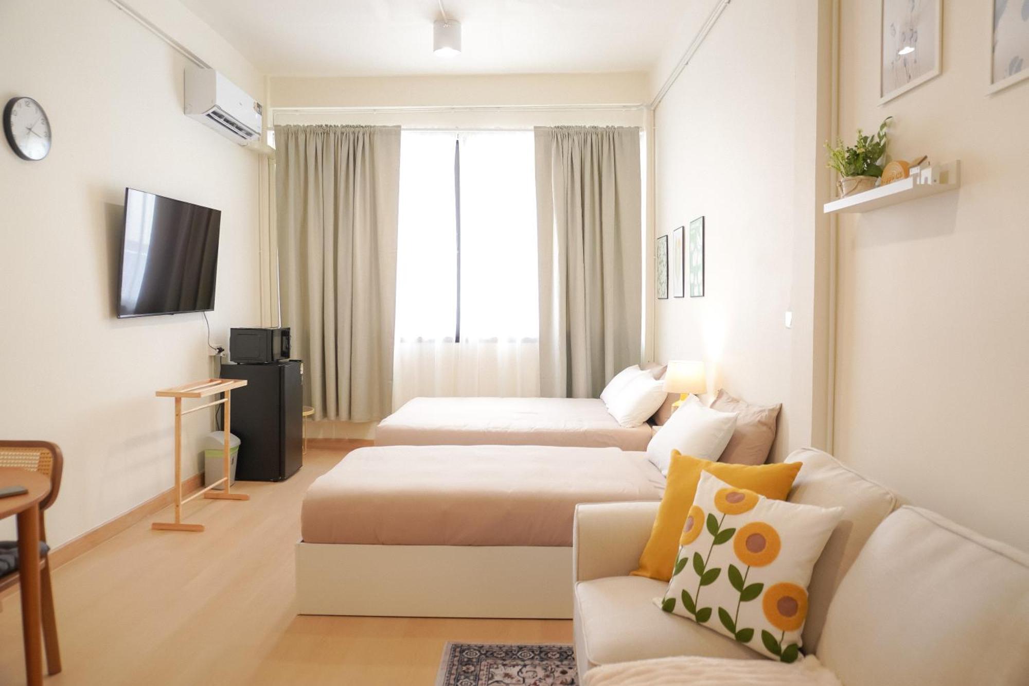 Guest house Buddy House - Spacious Triple In Chinatown, Walk To Mrt Bangkok